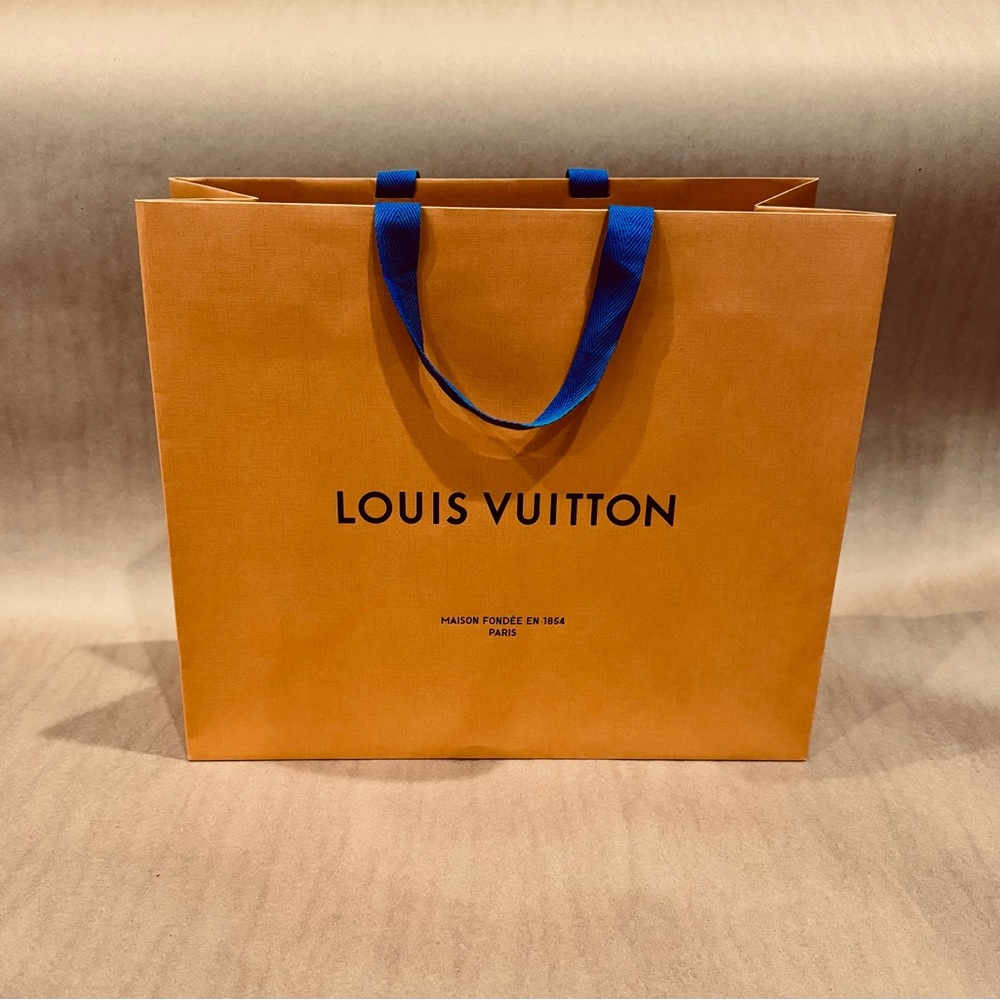 Authentic LOUIS VUITTON shopping gift bag